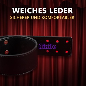 Collar de Cuero con Cadenas y Correa, Restricciones BDSM Ajustables, Set <span class=keywords><strong>Sexual</strong></span> para Coqueteo, Juguetes Sexuales para Parejas, Bondage Erótico - Product Image 3