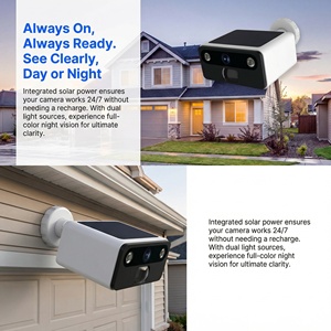 กล้องวงจรปิดรักษาความปลอดภัยแบบ Solar 8MP 4G จากโรงงานโดยตรง พร้อมเซ็นเซอร์ PIR ตรวจจับความเคลื่อนไหวของมนุษย์ สนทนาสองทาง แบตเตอรี่ 9000mAh แอป OneCam ใช้งานได้นาน รองรับการ์ด <span class=keywords><strong>TF</strong></span> - Product Image 4