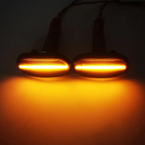 2019 Suzuki Jimny JB64 JB74 JC74 accesorios LED dinámico luz de posición lateral ahumada nuevo indicador de señal de giro luz repetidora - Product Image 2