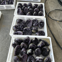 Vente en gros de grappes d'améthyste polies de qualité supérieure, cristaux naturels pour la décoration de collection et les cadeaux DIY