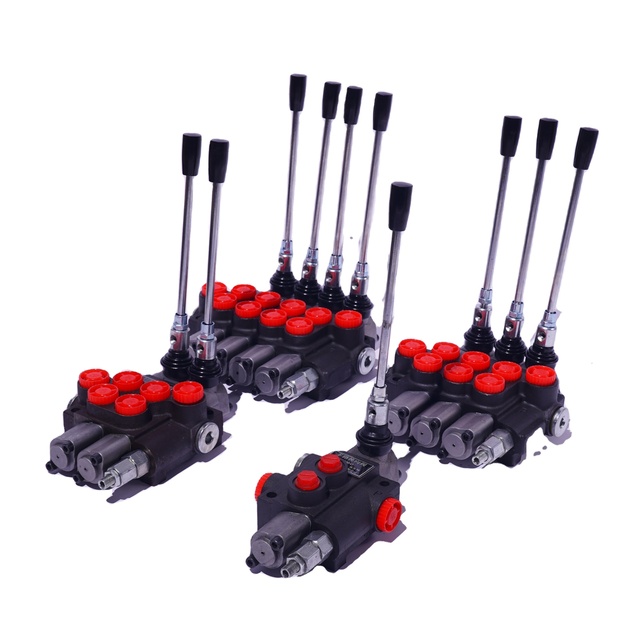 Hot Sale OEM Hydraulic Sectional Directional Control Valve for Tractors New Condition with Joystick and Manual Lever
