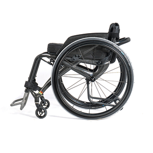 2024 <span class=keywords><strong>Xiangyang</strong></span> BZ marque en alliage d'aluminium cadre en fibre de carbone manuel fauteuil roulant de sport peut être actif loisirs shopping voyage - Product Image 4