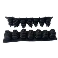 Manchon de protection en caoutchouc anti-poussière à 7 sections pour bras de pompe à béton HBC, nouvelle poignée de commande à joystick étanche pour machine de pulvérisation humide
