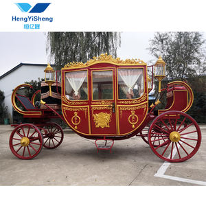 ขายตรงจากโรงงาน รถม้าหรูหราสั่งทำพิเศษ รถม้าชมวิว รถม้าเจ้าหญิงสำหรับงานแต่งงาน - Product Image 3