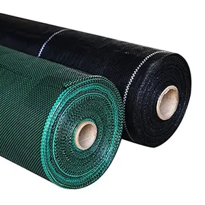 chinese supplier plastic mulch landscaping fabric weed control mat PP Woven weedmat