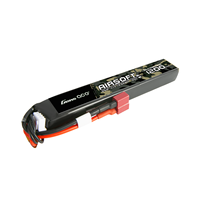 Batterie Lipo rechargeable 1200mAh 3S 11.1V 25C pour pistolet d'airsoft