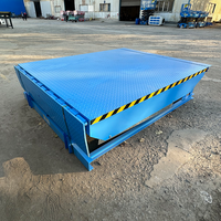 Niveleur de quai fixe pour atelier, plateforme industrielle de chargement et déchargement, transfert de petites charges, entraînement hydraulique, acier à haute teneur en manganèse