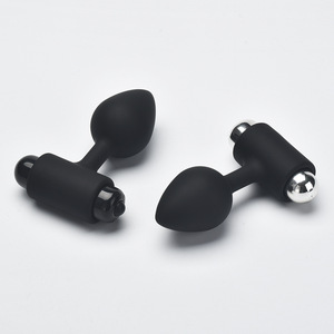 Masturbadores Unisex para Adultos, Juguetes Sexuales Anales, <span class=keywords><strong>Bolas</strong></span> de Dilatación <span class=keywords><strong>Anal</strong></span> de Estilo Eléctrico de Silicona Negra con Cómodo Diseño Unisex - Product Image 5