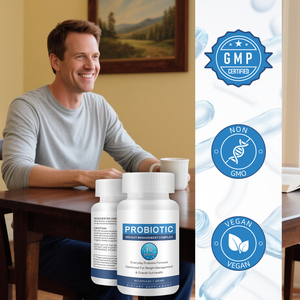 VitaHall Özel Marka Süper Gıda Probiyotik Kızılcık Vajinal Takviyesi Fiyat Karışımı Formülü Vegan Toptan Probiyotik Kapsüller - Product Image 6