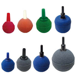 Goedkoop Blauw Klein Mini Aquarium Aquarium & Accessoires Beluchting Poreuze Luchtsteen Diffusers Rond - Product Image 5