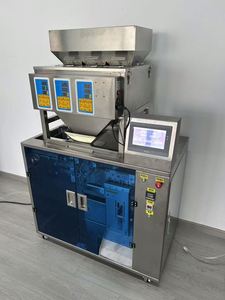 Máquina de envasado de 3 cabezales para bolsas doypack preformadas con báscula para semillas, granos y azúcar - Product Image 6