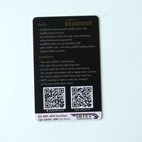 Kartu keanggotaan RFID dapat diprogram CR80 Biodegradable 13.56Mhz bahan PET & PVC menampilkan Chip NFC asam Polylactic