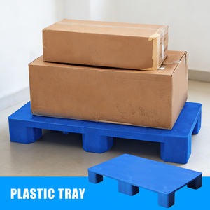 <span class=keywords><strong>Pallet</strong></span> in Plastica Piatto a Nove Gambe Impilabile Riutilizzabile per Magazzino e Stoccaggio - Product Image 5