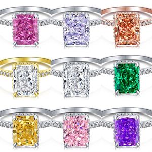 Dylam Simple Colorful Bands Stacking <b>Rings</b> Boho Enamel Knuckle <b>Ring</b> 18K Gold Diamond 5A Zircon Finger <b>Statement</b> <b>Ring</b> - Product Image 2