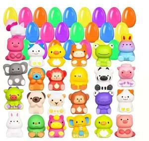 Nuevos rellenos de <span class=keywords><strong>huevos</strong></span> de Pascua coloridos y prellenados con juguetes surtidos, decoraciones navideñas, juguete de caja <span class=keywords><strong>sorpresa</strong></span> para regalo del conejo de Pascua - Product Image 4