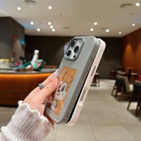 Coque de Téléphone Mobile de Luxe DIY avec Écran d'Encre Électronique NFC Intelligent et Plus Coloré pour iPhone 13 14 15 16 Pro Max en Verre et PC