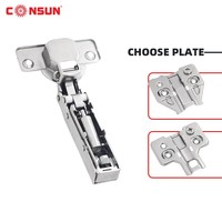 Fermeture réglable en acier, charnière de porte et tiroirs, avec Clip 3D, pour meubles de cuisine, haute qualité