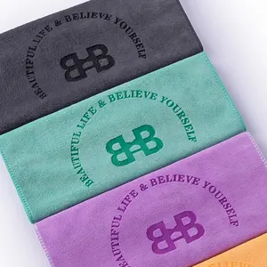 Asciugamano da allenamento per palestra sportivo in microfibra con Logo personalizzato