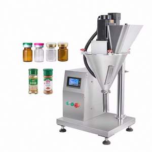 Precieze poederdoseermachine/semi-automatische doseerapparaat voor gember/peper/melkpoeder 1g-500g, Doypack/zakvul systeem - Product Image 1
