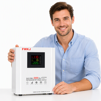 Régulateur de tension monophasé 5KVA entièrement automatique en cuivre, modèle SVC/TND, avec écran LCD pour applications 50Hz
