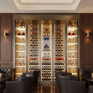 Cantinetta Vino di Lusso da 3.0 Cu Ft in Acciaio Inox a Doppia Zona con Illuminazione LED, Ecologica, Porta in Vetro, Elettrica - Product Image 6