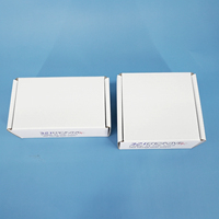 Caja de Cartón Corrugado Blanca Personalizada para Envíos, con Logotipo Personalizado para Comercio Electrónico y Venta Minorista