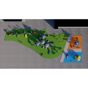 Juego de juegos al aire libre para niños, Tobogán de longitud personalizado - Product Image 4