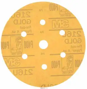 Aluminum Oxide Round 3M 216U Sanding disc Type Sanding Disc Hook and Loop with Holes