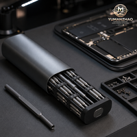 Kit de tournevis de précision magnétique 24-en-1 avec embouts en acier S2 pour réparation de téléphones, ordinateurs portables, montres et lunettes