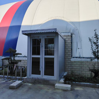 Dôme de gymnastique gonflable autoportant en PVDF de haute qualité, structure spatiale, couverture en PVC, tente de stade intérieur