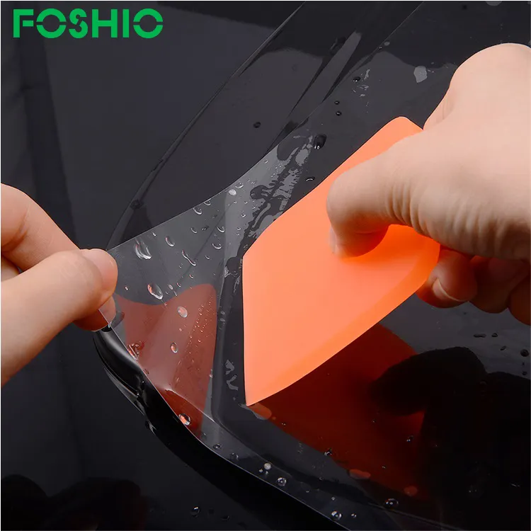 Chrome Car Film Tool High Quality Rubber Squeegee Window Tinting Film Chrome Blade Vinyl Wrap Car Wrapping Tools