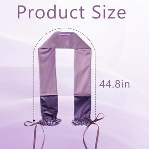 Nouveau <span class=keywords><strong>Bandeau</strong></span> Boucleur Sans Chaleur pour Cheveux Longs, à Porter Pendant la Nuit, <span class=keywords><strong>avec</strong></span> Ruban Doux Enveloppant - Product Image 4