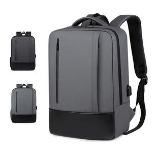 Newset Mochila de negocios de mayor capacidad Impermeable Escalable Mochila para computadora portátil Mochila de viaje al aire libre con carga USB - Product Image 1