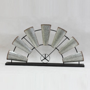 금속 아연 도금 풍차 (<span class=keywords><strong>Windmuhle</strong></span>) 장식 - Product Image 1