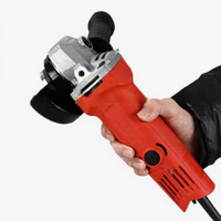 Meuleuse d'angle électrique 100 mm 800 W, meuleuse de 4 pouces, machine de découpe, de meulage et de polissage