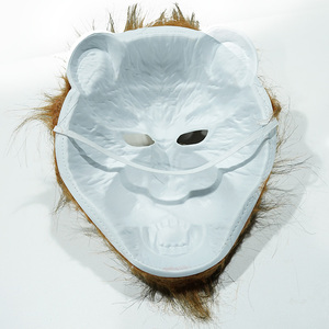 قناع إيفا للهالوين للكبار بطباعة نمر متعدد الألوان مخصص للأزياء التنكرية - Product Image 3