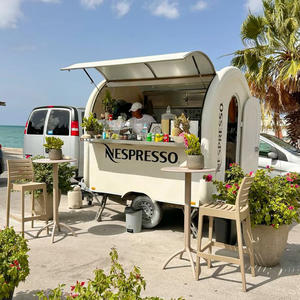Rimorchio di concessione commerciale Coffe Food Van gelato <span class=keywords><strong>Mobile</strong></span> piccolo camion di cibo con cucina completa - Product Image 1