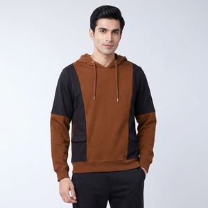 Sudadera con Capucha Ajustada para Hombre, Chaqueta Ligera y Cálida para Deportes y Ocio - Product Image 1