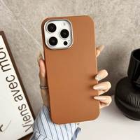 Coque de téléphone en cuir à charge magnétique sans fil pour iPhone 17 16 Pro 15 14 XR XS MAX 11 12 13 8 7 Plus Couverture arrière pour IP 17 air