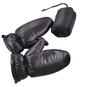 Mitaines d'hiver en duvet ultralégères coupe-vent et imperméables pour l'extérieur, puissance de remplissage 650, tissu nylon, dimensions personnalisables - Product Image 1