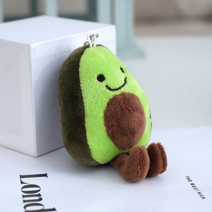 Fun Avocado Plush Toy Soft Iron Keychain Bag Pendant Kawaii Avocado <b>Doll</b> Cartoon Fruit Stuffed <b>Doll</b> Children Kids Birthday Gift - Product Image 2