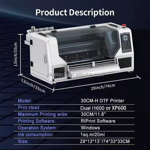 Impresora Digital de Transferencia Directa a Película (DTF) de un Solo Cabezal, Impresora de Inyección de Tinta A3 de Prestigio, 4720 XP600, Impresora de Transferencia de 33 cm, Impresora DTF A3 - Product Image 2