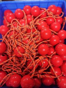 Giocattolo interattivo resistente ai morsi di 2024 ricompensa per animali domestici gioco K9 Training tiro di gomma da guerra palla spinosa con corda - Product Image 4