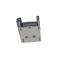 USB DisplayPort 20핀 수형 커넥터 (구리 접점 및 SPCC 쉘 1.6mm 스플린트 타입 DP)