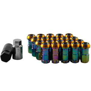 Tuercas de rueda M12x1.5 para modificación de coche de carreras, 20 unidades, para Honda, Toyota, Mitsubishi, Hyundai, Mazda, Kia,Subaru,Suzuk - Product Image 1