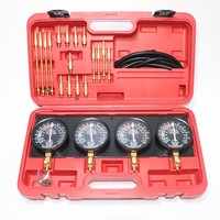 YIZHE — jauge de pression de carburant pour moto, outils de véhicule, manomètre, de pression de carburateur, jauge de synchronisation, adapté à Honda Yamaha
