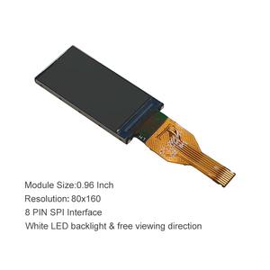 0.96 inç TFT <span class=keywords><strong>SPI</strong></span> ekran 80x160 çözünürlük 8 Pin 0.96 inç <span class=keywords><strong>LCD</strong></span> Panel - Product Image 3