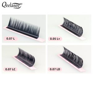 Qeelasee L L + LC LD Curl Lông Mi Giả Mở Rộng Chồn L Hình Khối Lượng Trang Điểm Lông Mi Bán Buôn Cá Nhân Lash Nguồn Cung Cấp - Product Image 3