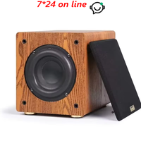 Haut-parleur de subwoofer passif haute puissance LT-04 100W 6,5 pouces, subwoofer audio DIY pour home cinéma HiFi, grand haut-parleur à aimant en acier