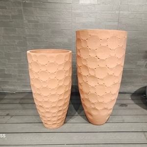 Pots à fleurs et supports pour plantes en fibre d'argile sculptés à la main, légers, écologiques, de style européen, pour intérieur/extérieur, 50L, grand modèle - Product Image 4